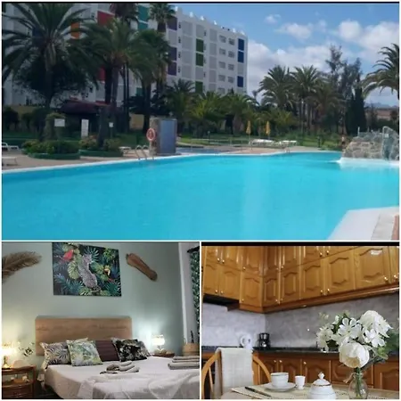 Daire Agaete Park Tropical Style Playa del Ingles (Gran Canaria)